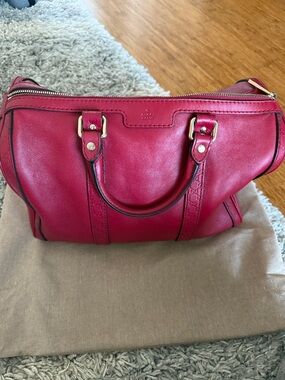 Authentic Gucci Microguccissima Nice / Joy Boston Top Handle Satchel